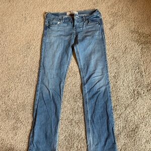 Hollister Light Blue Straight Leg Jeans